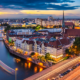 Berlin at dusk