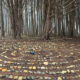 Jaune Evans and Commonweal labyrinth